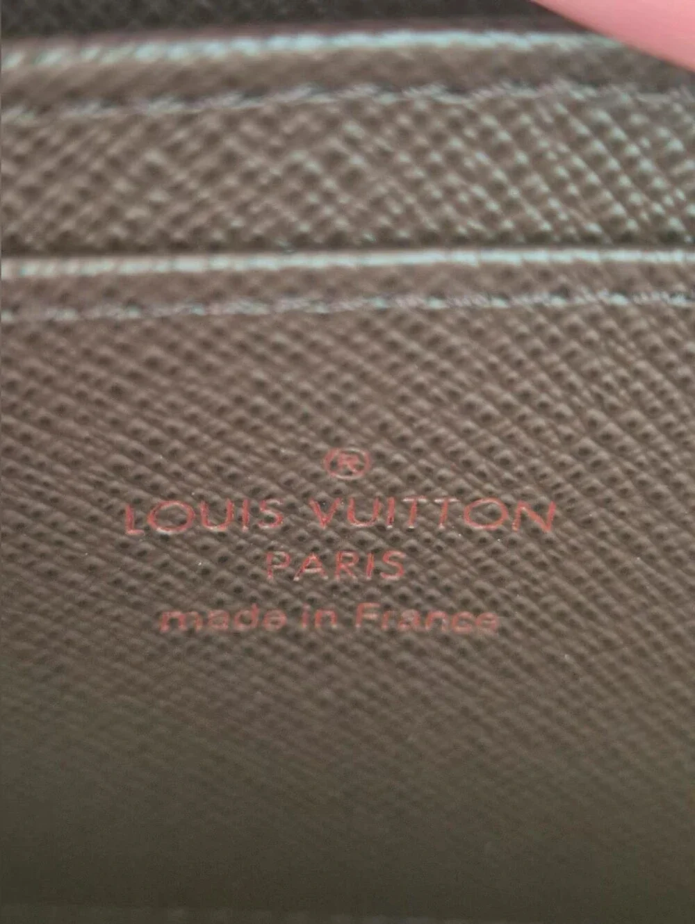 Louis Vuitton Zippy Coin Purse Wallet in Brown